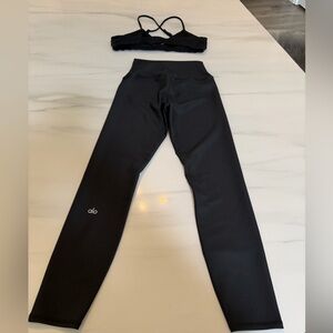 ALO Yoga black Set